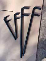 Clé à valve de type F pour l'entretien des valves en DIY, en acier inoxydable, double extrémité, capacité de couple maximale de 1000 lb-ft, garantie de 3 ans