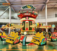 Manège d'attraction extérieur à 16 places sur le thème de Noël, type 'Time Jump', avec contrôle individuel, à vendre