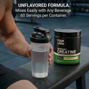 Factory Direct <strong>Micronized</strong> <strong>Creatine</strong> Powder Unflavored 300 Grams 60 Servings Pure <strong>Creatine</strong> for Daily Workout Care - Product Image 2
