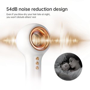 Secador de pelo de alta calidad, diseño hueco, RPM 120000, concentrado de alta velocidad, protección contra el calor - Product Image 4