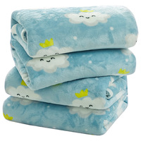 Cadeau Commerce extérieur Vente en gros Vente rapide Drap de lit thermique en polaire doux et moelleux en flanelle Couverture en velours de cristal corail