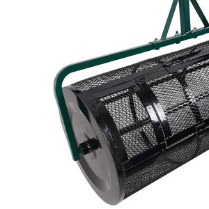 Lightweight Fertilizer Spreader Compost Spreader Metal Roller Spreader for <strong>Lawn</strong> and Garden <strong>Topsoil</strong> - Product Image 2