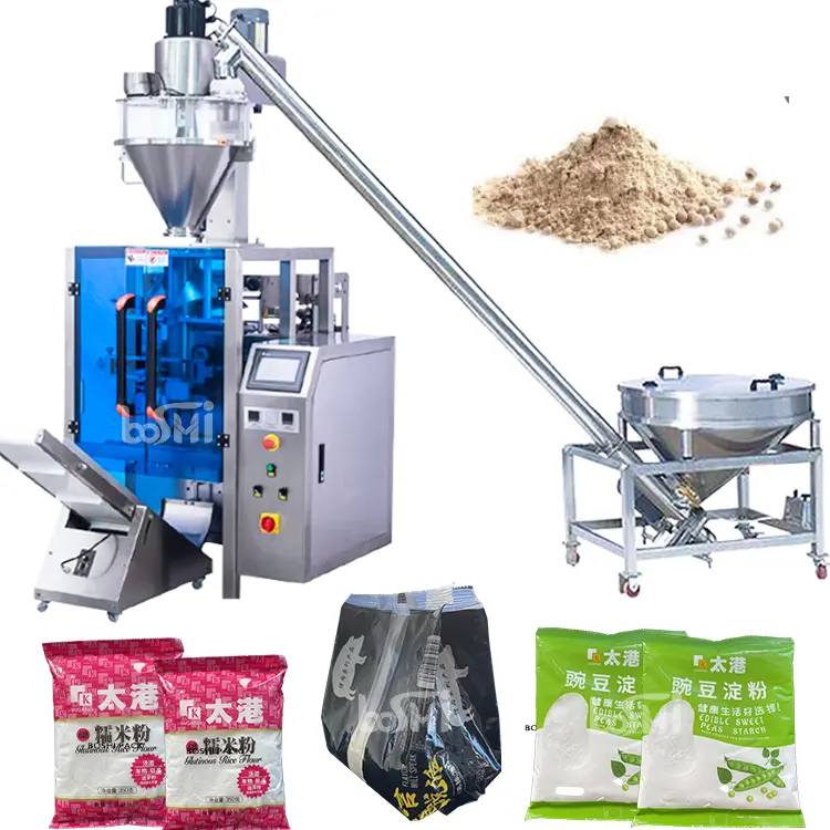 Maya pişirme kimyasal ince muz meyve tozu paketleme makineleri kakao soya süt tozu çözünebilir kahve toz paketleme makinesi