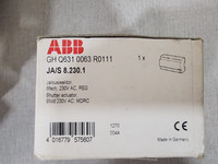 Actuador de Obturación JA/S 8.230.1 para PLC