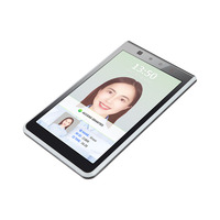 Software Gratuito de Alta Seguridad, Sistema de Control de Acceso con Reconocimiento Facial, Pantalla Táctil de 8 Pulgadas, Terminal Biométrico de Acceso a la Nube
