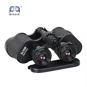 Binock 8x30 Professional HD Russian binoculars full metal telescope black Waterproof binocular telescope high quality