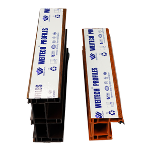 Profilo per Finestre Scorrevoli <span class=keywords><strong>in</strong></span> <span class=keywords><strong>PVC</strong></span> Serie 70mm di Alta Qualità, Telaio per Finestre a Battente e Cornice per Porte <span class=keywords><strong>in</strong></span> <span class=keywords><strong>PVC</strong></span> con Profilo di Vetro, Prodotto <span class=keywords><strong>in</strong></span> Cina con Colori Completi - Product Image 6