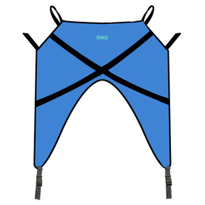 Yuqilin - Arnés de transferencia con correas de soporte para el cuidado de personas mayores y asistencia en el baño, modelo con asiento azul - Product Image 4