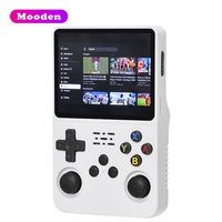 Konsol Game Genggam Mooden R36S-YT Wifi Pertarungan Online Layar 3.5 Inci Video Genggam Retro Portabel Pemutar Game R36S
