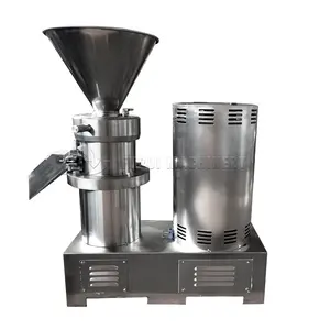 factory price cocoa butter colloid mill/almond milk making machine/peanut butter paste grinding mill