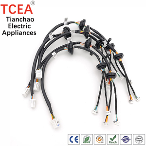 Harness Kabel Otomotif PVC Kustom FLR9Y-B 0.35mm dengan Housing A-P20045U-5-W Terminal A-T20045UPS-2 untuk Sistem Lampu Belakang - Product Image 1
