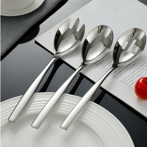 <strong>Hot</strong> Sale Fashionable Premium Quality Modern Sustainable Family Tableware Flatware Silverware Stainless Steel Metal Cutlery Set - Product Image 4