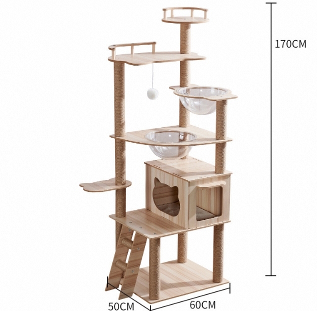 Modern Style Cat Scratcher Tower Home