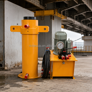 Vérin hydraulique électrique à double effet ultra haute pression à piston solide pour levage d'équipements lourds - Product Image 4
