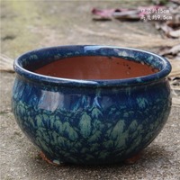 Pot Keramik Kaliber Besar Kreatif untuk Sukulen Anggrek Dekorasi Rumah dan Taman