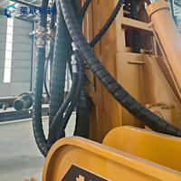 Pompe hydraulique télécommandée diesel de marque Ronglian, moteur haute efficacité pour foreuse de forage de 800 m