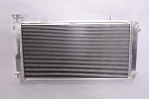 Radiador de aluminio completo LINTE apto para 2001-2004 <span class=keywords><strong>2002</strong></span> 2003 <span class=keywords><strong>Dodge</strong></span> <span class=keywords><strong>Caravan</strong></span> 3.3L/2.4L V6 radiador de aluminio DPI2311 - Product Image 2