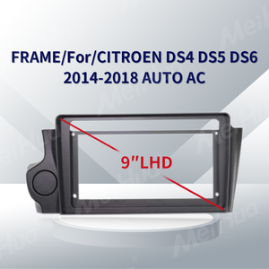 Marco de Radio para Coche Meihua de 9 Pulgadas para Citroën DS4 <span class=keywords><strong>DS5</strong></span> DS6 2014-2018 con Arnés de Cables y Conector - Product Image 2