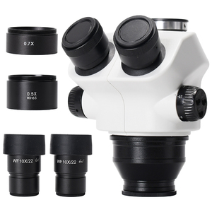 Cámara de vídeo de 24MP 3.5X-100X Simul-Focal Zoom continuo Kit de microscopio trinocular estéreo para Kit de reparación móvil De Microscopios - Product Image 4