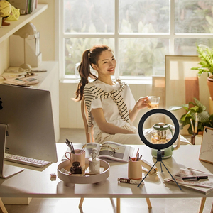 Lampe annulaire LED portable 12 pouces 55W pour studio photo et vidéo, éclairage de film, selfie, <span class=keywords><strong>360</strong></span> degrés, <span class=keywords><strong>prix</strong></span> abordable, très populaire - Product Image 5