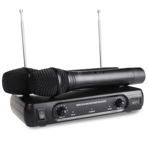Professional Cardioid UHF <b>Wireless</b> Handheld <b>Microphone</b> for Karaoke KTV Made of Metal and Plastic - Product Image 1