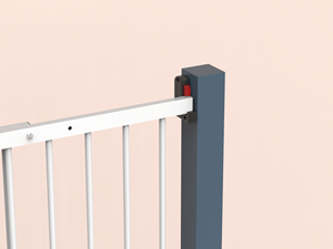 Puerta de bebé ajustable para mascotas, barrera de seguridad extra ancha para perro EN1930 OEM - Product Image 2