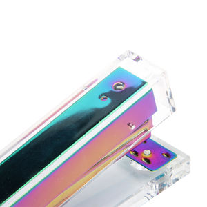Stapler, novidade de luxo, cor personalizável, acrílico, escritório - Product Image 5