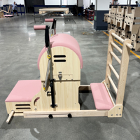Silla y Barril de Pilates Combinados, Silla y Barril para Pilates, Combinación de Silla y Barril, Base de Silla de Pilates con Longitud Ajustable