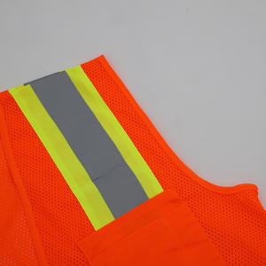 QH工場 ホットロードライディング 反射安全ベスト 卸売 救助用 背景カスタマイズ可能 武夷産 - Product Image 4
