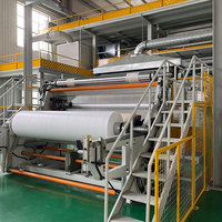 Machine de fabrication de tissu non tissé SSMMS PP Melt Blown, machine à tissu non tissé Spunbond, machine à tissu Spunbond