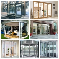 Portes et fenêtres pliantes élégantes et modernes en alliage d'aluminium avec grilles et surface finie pour une utilisation intérieure, extérieure et dans les salles de bain
