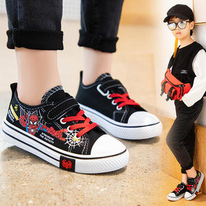 أحذية قماشية ربيعية للأطفال كاجوال للأولاد من سن 5-12 سنة بنمط كرتون مريح مسطح بنعل مطاطي ناعم متعدد الاستخدامات - Product Image 6