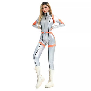 Costume d'astronaute spatial pour adulte, combinaison <span class=keywords><strong>orange</strong></span> pour performance scénique, Halloween, cosplay, <span class=keywords><strong>anime</strong></span> - Product Image 3