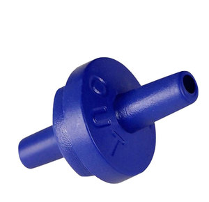 Blauwe plastic <span class=keywords><strong>aquarium</strong></span> terugslagklep (anti-terugstroom) milieuvriendelijke luchtvaartklep voor visbak zuurstofslang - Product Image 1