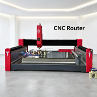 Centre d'usinage CNC ATC 1325 4x8ft pour pierre, robuste, pour granit et marbre, avec broche de 11KW et commande Syntec
