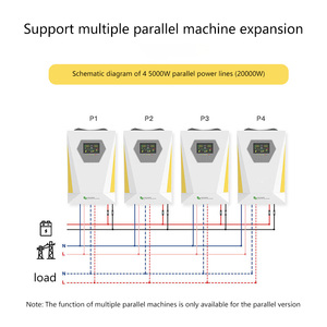 6.2kW wifi thông minh cung cấp điện chất lượng cao tần số cao off-lưới điện kết nối quang điện lưu trữ năng lượng biến tần - Product Image 6