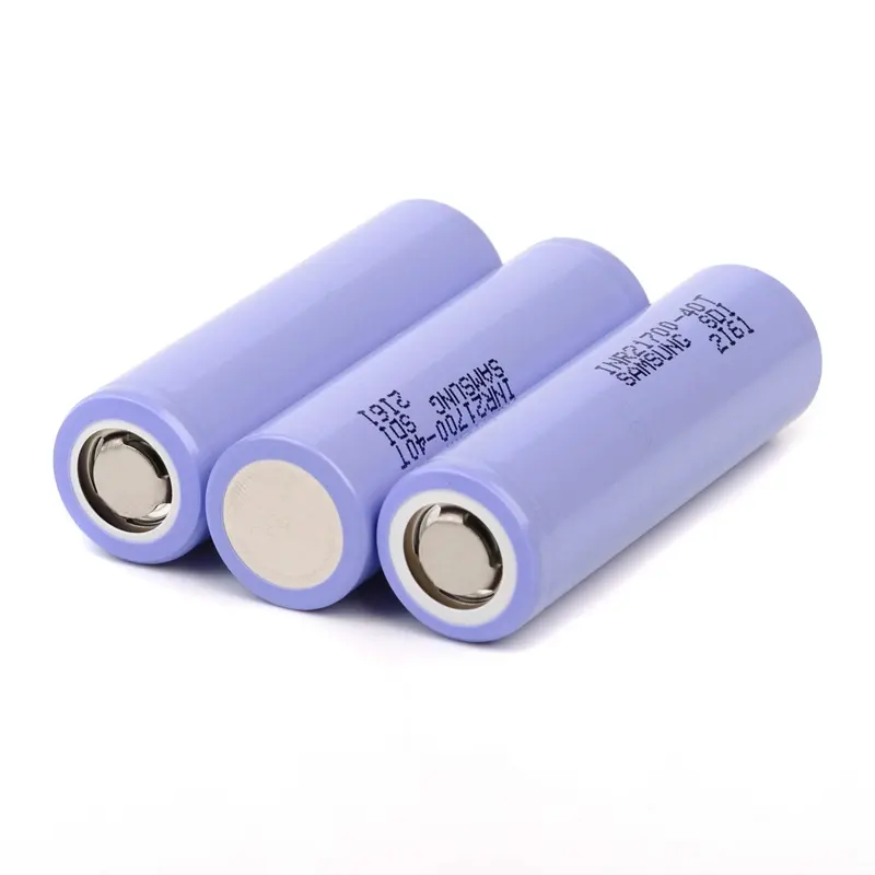 Lithium ion Battery Cell 21700 3.7V 40T 4000mAh 21700 Battery Cells