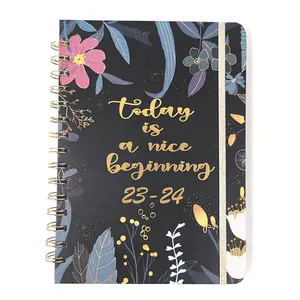 ZXX466 chine couverture de voyage impression personnalisée Journal A6 cahier pour les voyageurs scolaires cahier