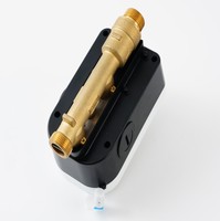 Source Factory DN15 NB-IoT Ultrasonic Smart Flow Meters Brass Body Valve Control Durable Municipal Digital Water Meter