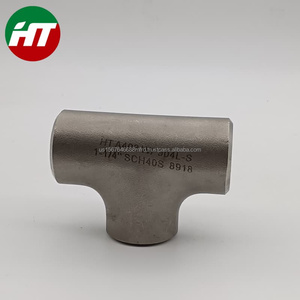 Fabricantes A403 Wp304 S32750 Tubo Codo de 45 grados 1 Camiseta de acero inoxidable - Product Image 6