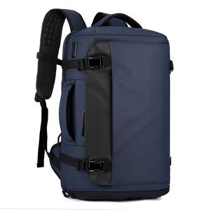 Waterproof Roll-Top College Laptop Notebook <b>Backpack</b> Nylon Sports <b>Backpack</b> Good Quality Travel Bag - Product Image 1