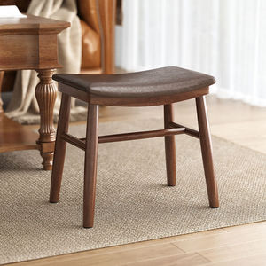 <span class=keywords><strong>Tabouret</strong></span> de selle en bois massif moderne réglable ménage salon banc <span class=keywords><strong>pour</strong></span> Table basse chaussure souple <span class=keywords><strong>coiffeuse</strong></span> <span class=keywords><strong>tabouret</strong></span> de maquillage - Product Image 1