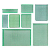 Double Sided Tin Plated 2.54mm PCB Board 9x15 8x12 7x9 6x8 5x7 4x6 3x7 2x8 cm Universal DIY Printed Circuit Protoboard