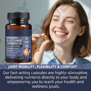 Kapsul Glukosamin Kondroitin MSM JBY OEM/ODM - Dukungan Kesehatan Sendi & Imunitas 60 <span class=keywords><strong>softgel</strong></span> - Product Image 6