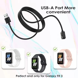 <span class=keywords><strong>Chargeur</strong></span> USB pour montre intelligente Samsung <span class=keywords><strong>Galaxy</strong></span> Watch <span class=keywords><strong>Fit</strong></span> 3 SM-R390, <span class=keywords><strong>chargeur</strong></span> rapide, <span class=keywords><strong>chargeur</strong></span> de remplacement, directement de l'usine - Product Image 5
