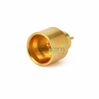 Conector Macho SMP para Microondas, DC-26.5GHz 40Ghz GPO, Conectores de 180 Grados SMD SMT para PCB