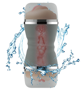 Fabrik-Großhandel 2-in-1 Männlicher Masturbator Realistische Berührung Sicherheitsmaterial Künstliche Vagina Deep Throat Spielzeug TPE Sexpuppe Boxgröße M - Product Image 1