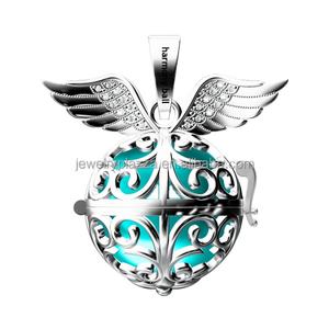 Vente en gros OEM/ODM Personnalisé Argent Sterling 925 Mexicain Bolas <span class=keywords><strong>Cage</strong></span> Boules Charme Pendentifs - Product Image 6
