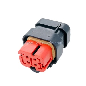 ขั้วต่อสายไฟแบบปิดผนึก <span class=keywords><strong>WX</strong></span> AMP 4 ขา รุ่น 776487-1 สำหรับยานยนต์ ตัวเมีย สำหรับเซ็นเซอร์เพลาลูกเบี้ยวรถขุด Caterpillar - Product Image 3