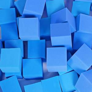 Texture de fond colorée de blocs cubes souples, blocs pour tout-petits, cubes <span class=keywords><strong>en</strong></span> mousse pour décoration, bricolage, matériel mathématique - Product Image 6